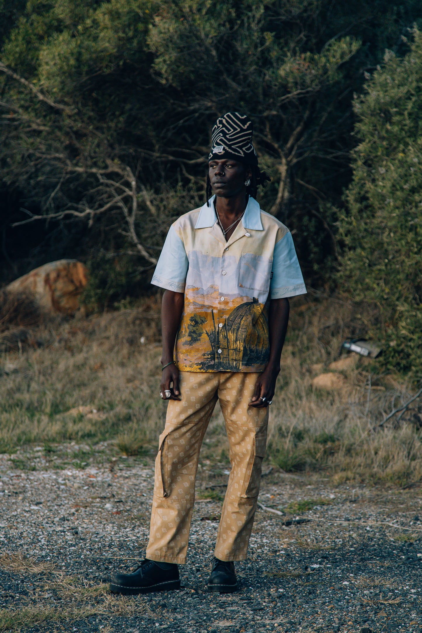 iQhugwane Bowling shirt